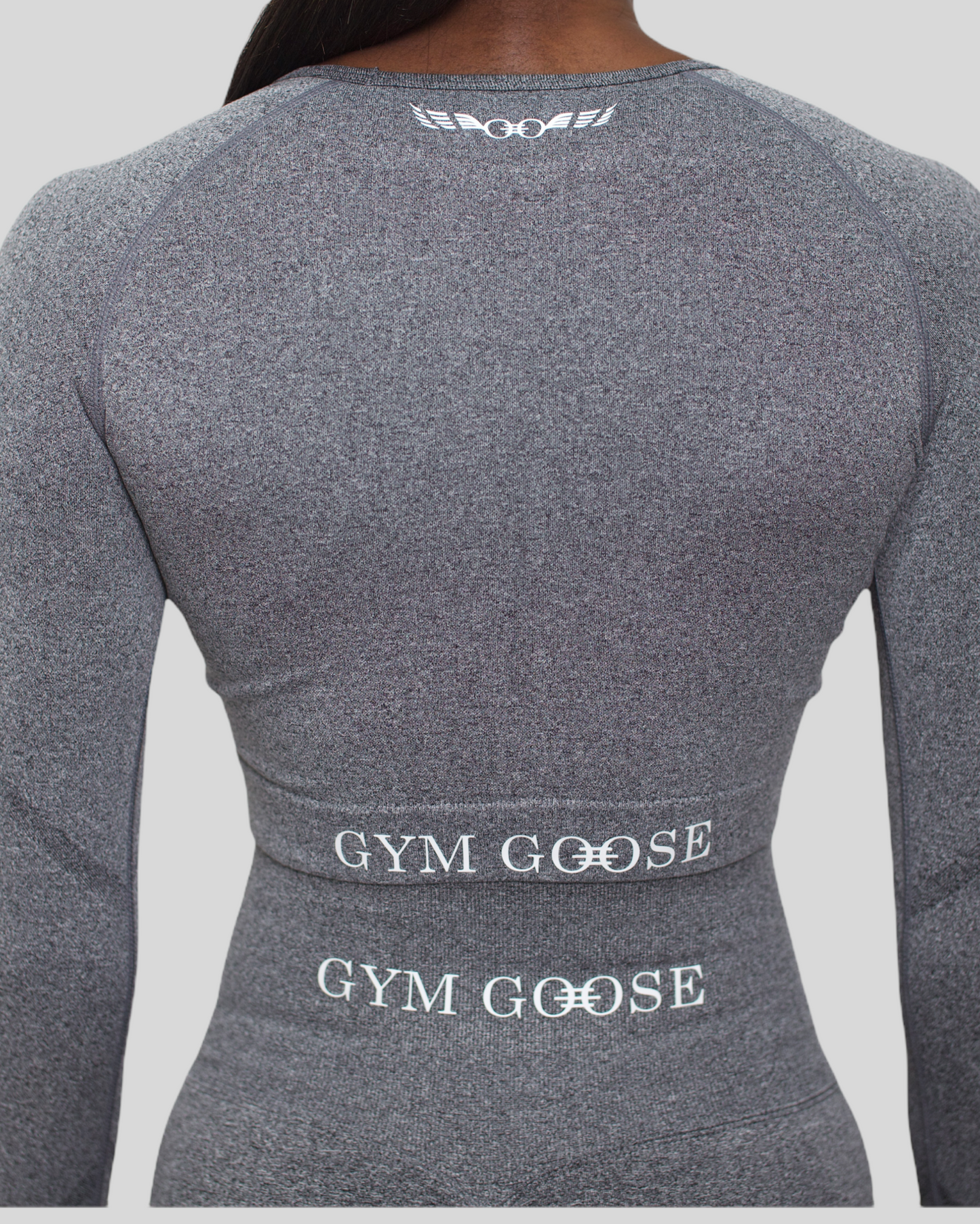 Scrunch Rebel Long Sleeve Crop Top